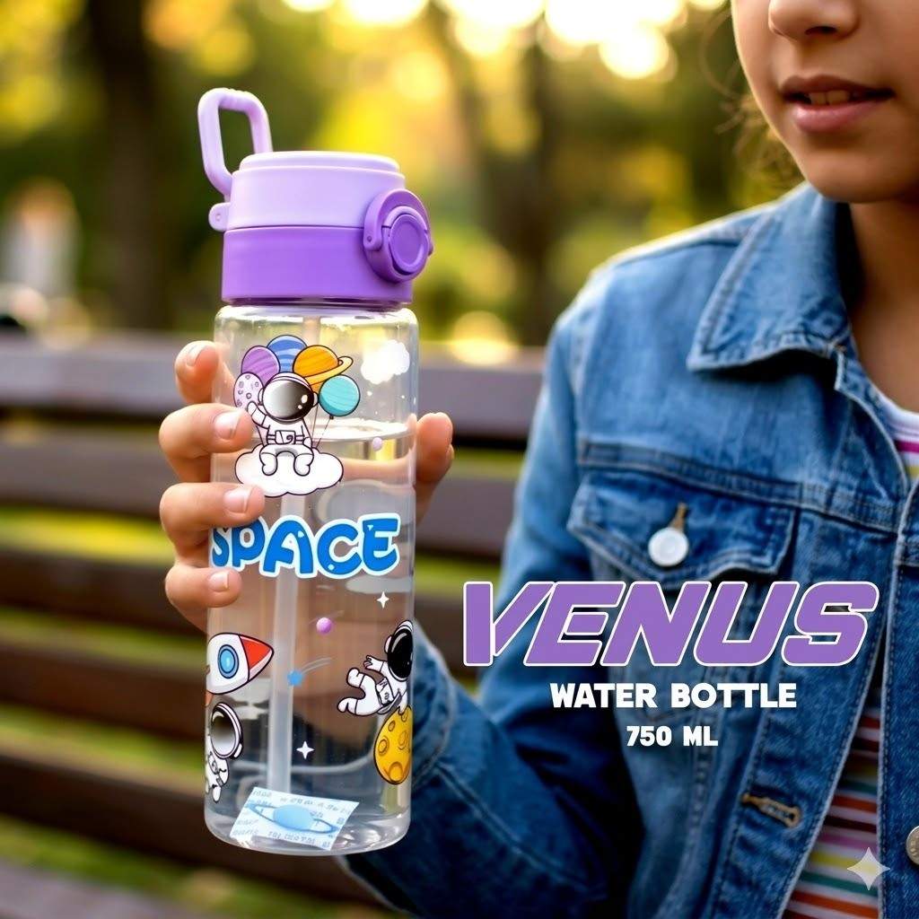 Venus Kids’ Space Explorer 750ml Sports Water Bottle main image