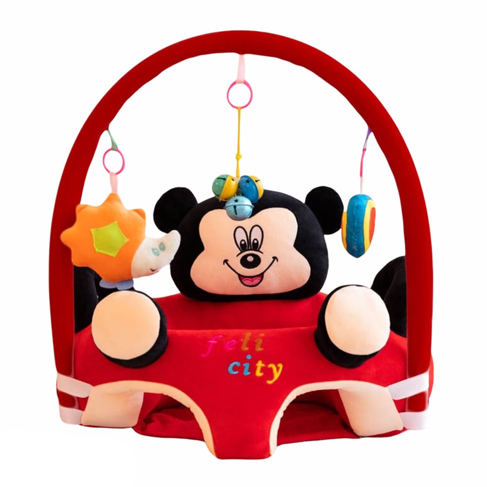 Character Baby Floor Seat With Toy Bar