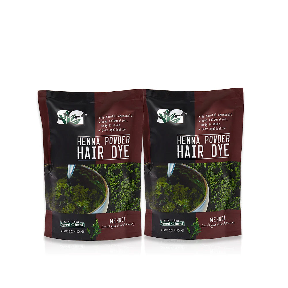 Pack of 2 Henna Powder Hair Dye Pouch image 1