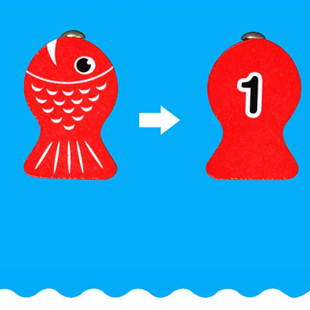 Wooden Digital Magnetic Fishing