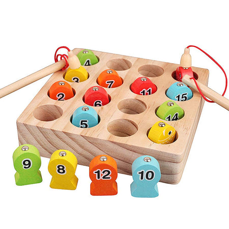 Wooden Digital Magnetic Fishing