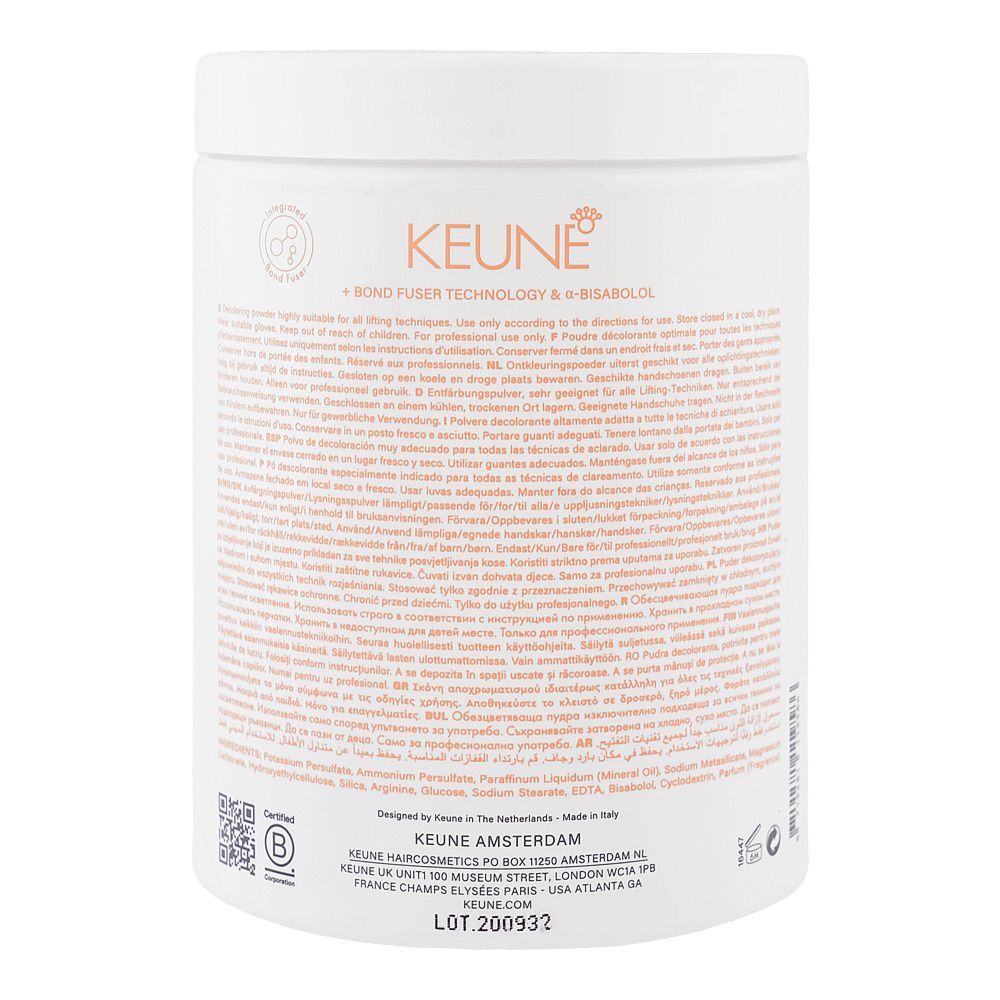 KEUNE Color Ultimate Blonde Cream Blonde Lifting Powder, 500g - Image 2