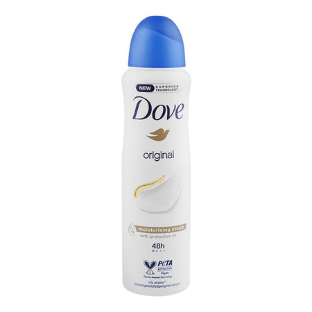Dove Original Anti-Transpirant Deodorant Spray, For Women, 150ml - Main Image