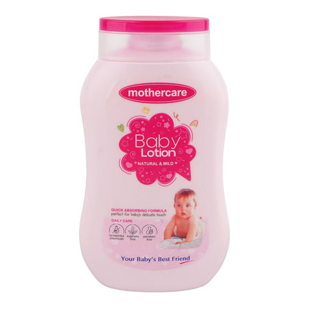 Mothercare Lanolin & Vitamin E Baby Lotion, Paraben & Sulphate Free, 200ml - Main Image