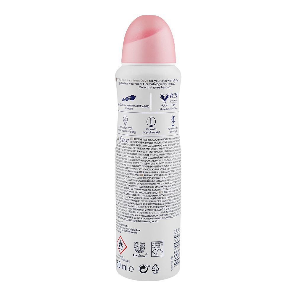 Dove Go Fresh Pomegranate & Lemon Verbena Scent Anti-Prespirant Deodorant Spray, 150ml - Image 2