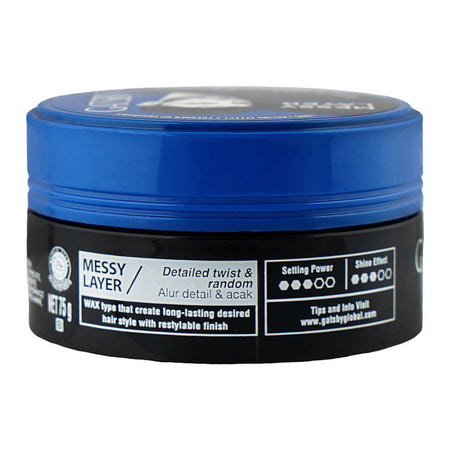Gatsby British Layered Hard & Free Styling Wax, 75g - Image 2