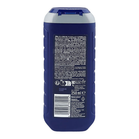 Nivea Men Power 24H Fresh Effect 3-In-1 Shower Gel, For Body, Face & Hair, 250ml - Image 2