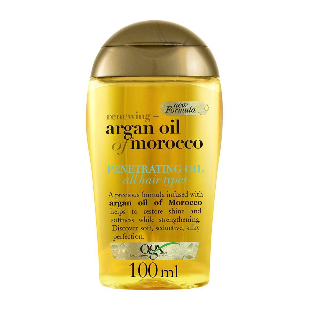 OGX Renewing + Argan Oil Of Morocco Penetrating Oil, All Hair Types, 100ml - Main Image