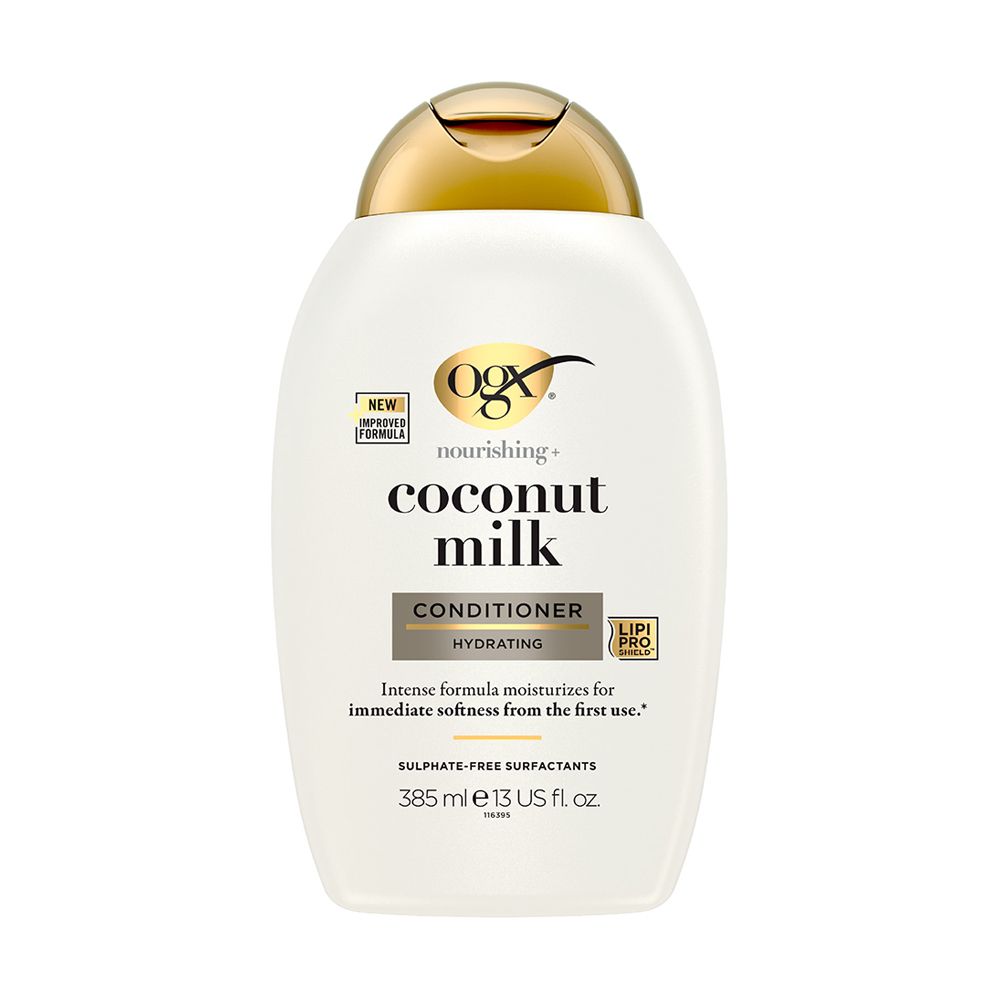 OGX Nourishing + Coconut Milk Conditioner, Sulfate Free, 385ml - Main Image