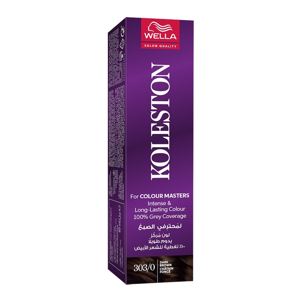 Wella Koleston Single, 303/0 Dark Brown - Main Image