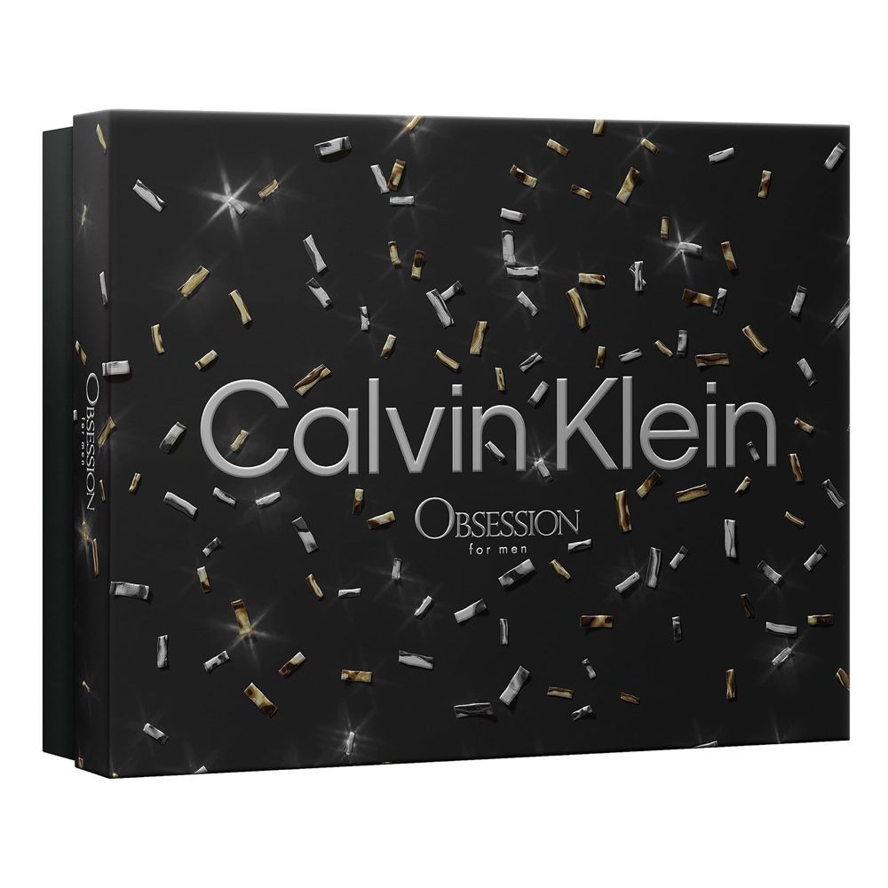 Calvin Klein Obsession For Men Set Eau De Toilette 125ml + Deo Stick + After Shave Balm - Image 2