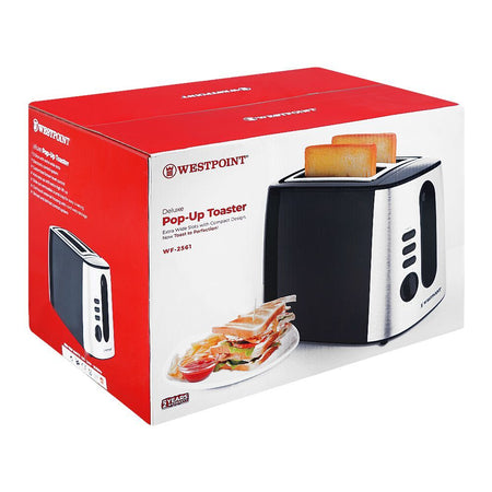 West Point Deluxe Pop-Up Toaster, 860-1050W, 220-240V, WF-2561 - Image 2