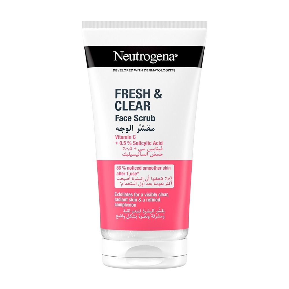 Neutrogena Refreshingly Clear Daily Exfoliator, Oil-Free, 150ml - Main Image