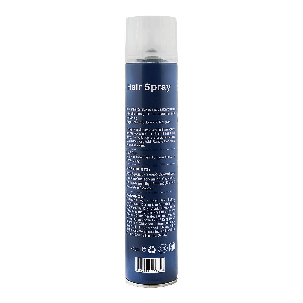 Toni & Guy Natural Hair Spray, 420ml - Image 2