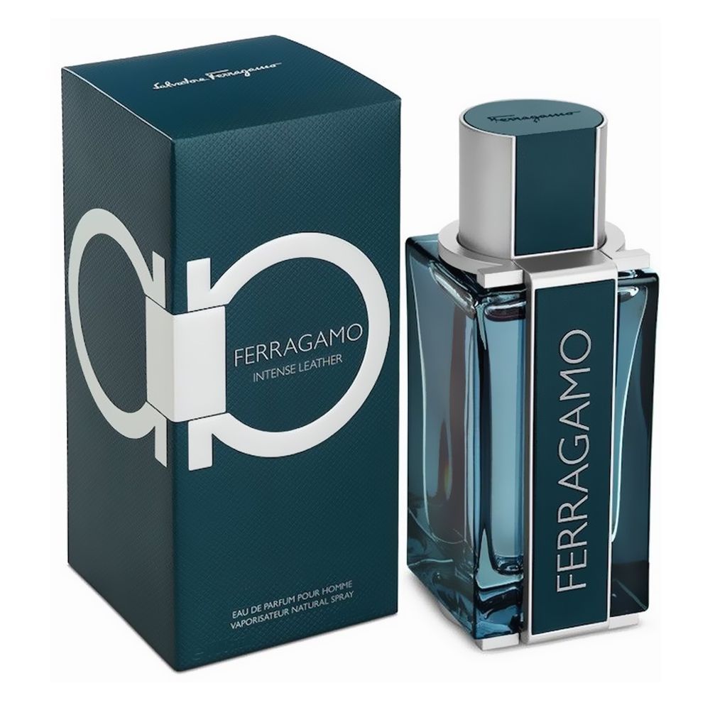 Ferragamo Intense Leather Pour Homme, Eau De Parfum, For Men, 100ml - Main Image