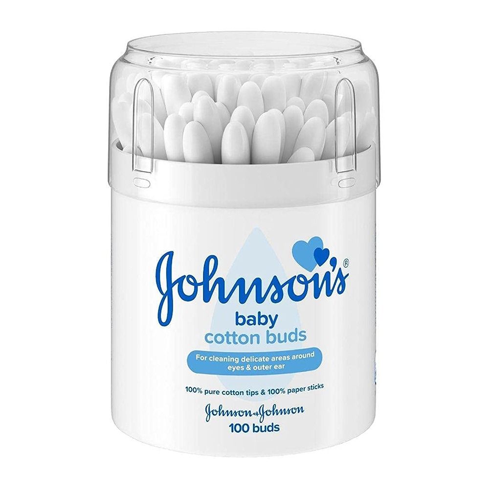Johnson's Baby Cotton Buds, 100-Pack - Main Image