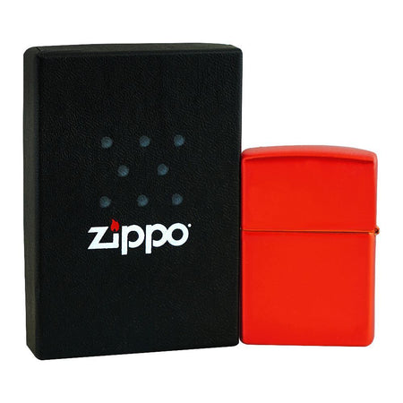 Zippo Classic Metallic Red Cigarette Lighter, 49475 - Main Image