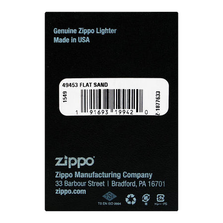 Zippo Classic Flat Sand Cigarette Lighter, 49453 - Image 3