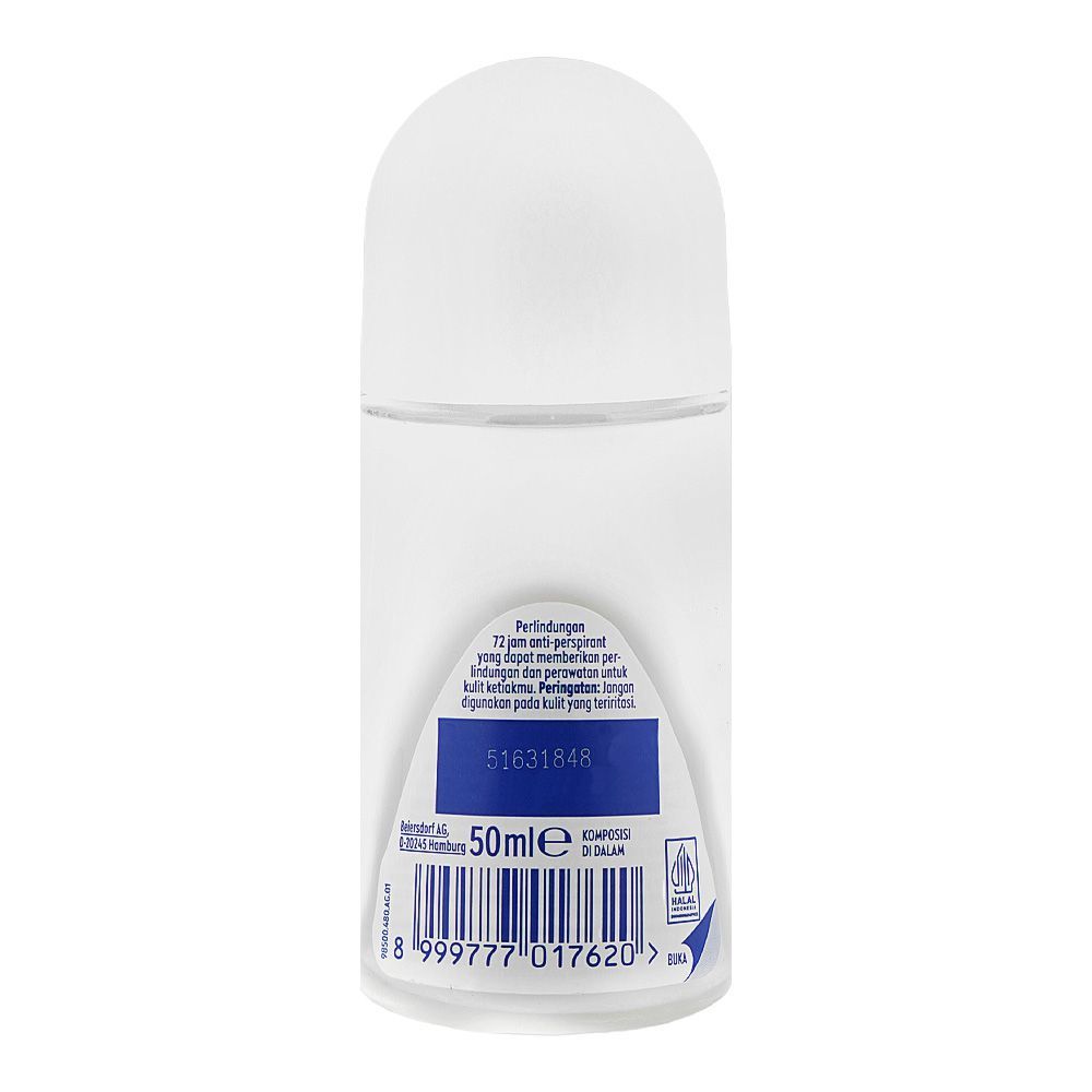 Nivea Brightening Hijab Soft Shave Less Deodorant Roll On, Anti-Perspirant, Alcohol Free, 50ml - Image 2