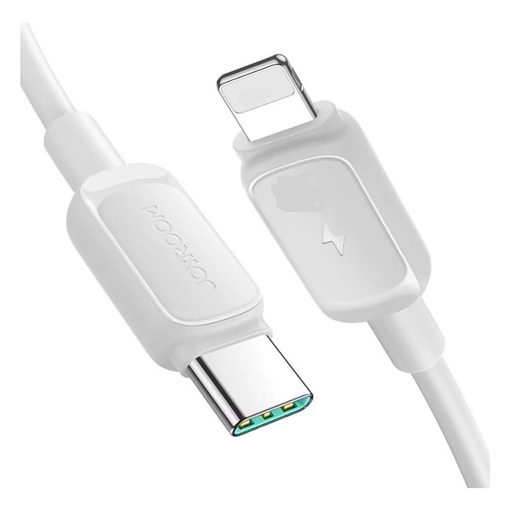 Joyroom Multi Color Series 30W PD Fast Charging Data Cable (Type-C To Lightening), 1.2m, White, S-A14 - Main Image