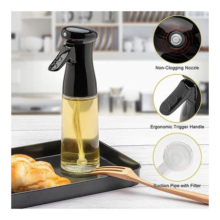 Glass Edible Oil Spray Bottle, 100ml - Image 3