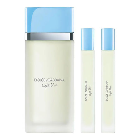 Dolce & Gabbana Light Blue Set For Women, Eau de Toilette, 100ml + Eau De Toilette 10ml + Eau De Toilette 10ml - Main Image