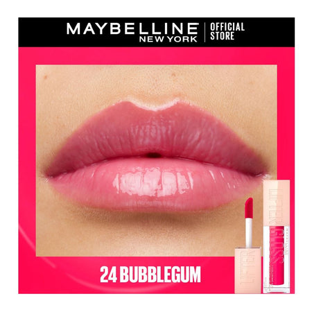 Maybelline New York Lifter Lip Gloss, 024 Bubble Gum, 5.4ml - Image 7