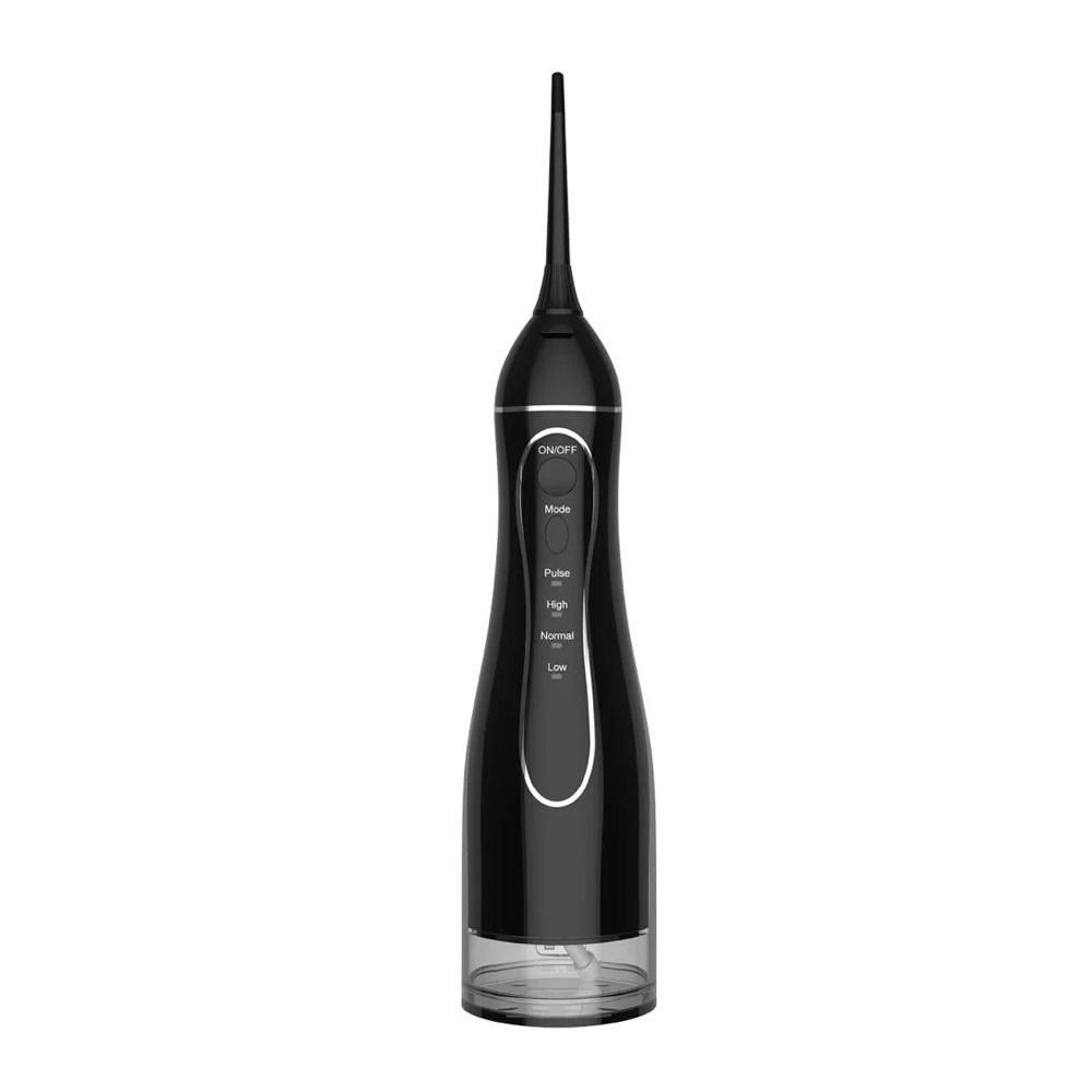 H2O Floss Oral Irrigator Rechargeable Professional Flosser, 300ml, 11W, IPX7 Waterproof, Black, C102 - Main Image