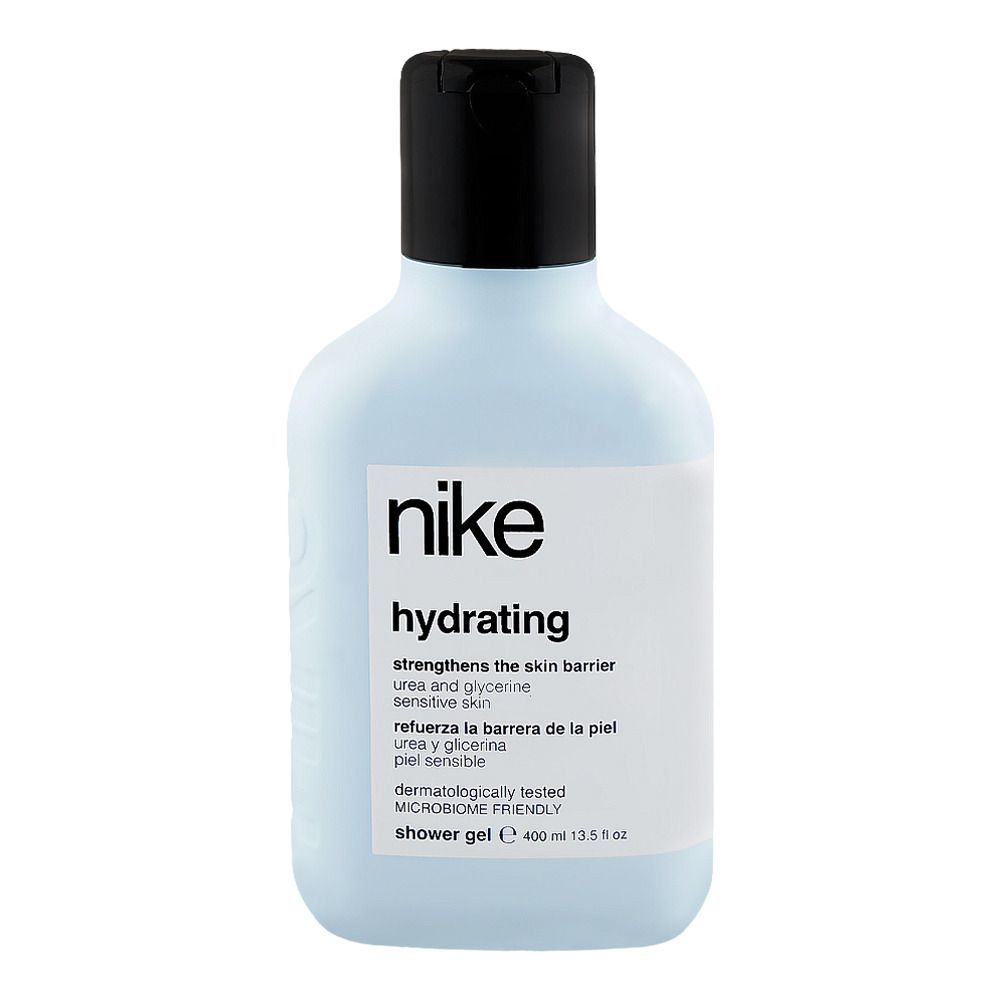 Nike Hydrating Strengthens The Skin Barrier Shower Gel, For Sensitive Skin, 400ml - Main Image