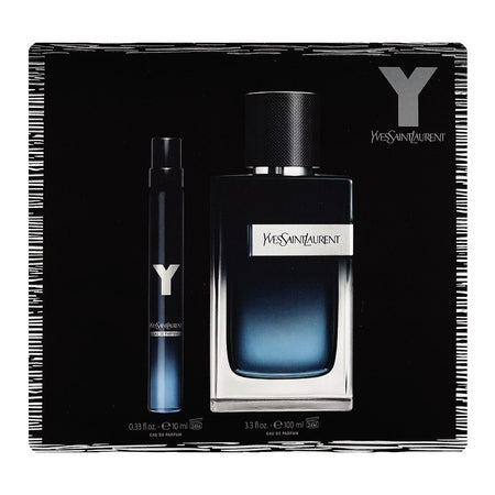 Yves Saint Laurent Y Set, For Men, Eau De Parfum, 100ml + Eau De Parfum 10ml - Image 3