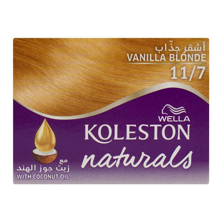 Wella Koleston Naturals Hair Color, 11/7 Vanilla Blonde - Image 6