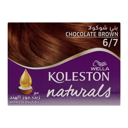Wella Koleston Naturals Hair Color, 6/7 Chocolate Brown - Image 6
