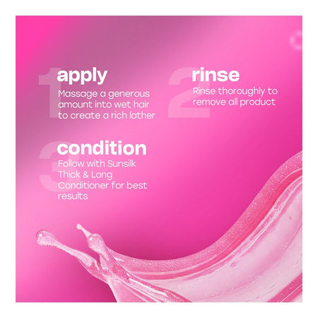 Sunsilk Thick & Long Kera-Protein Complex 3% Shampoo, Keratin, Macadamia Oil, For Thick Hair, 185ml - Image 6