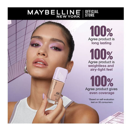 Maybelline New York Superstay Upto 30H Lumi-Matte SPF-16 Foundation, Water & Sweat-Proof, 120, 18ml - Image 5
