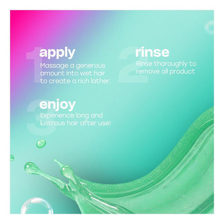 Sunsilk Long & Lustrous Elastin-Long Complex 3% Shampoo, Biotin, Vitamin B3, For Long Hair, 185ml - Image 6