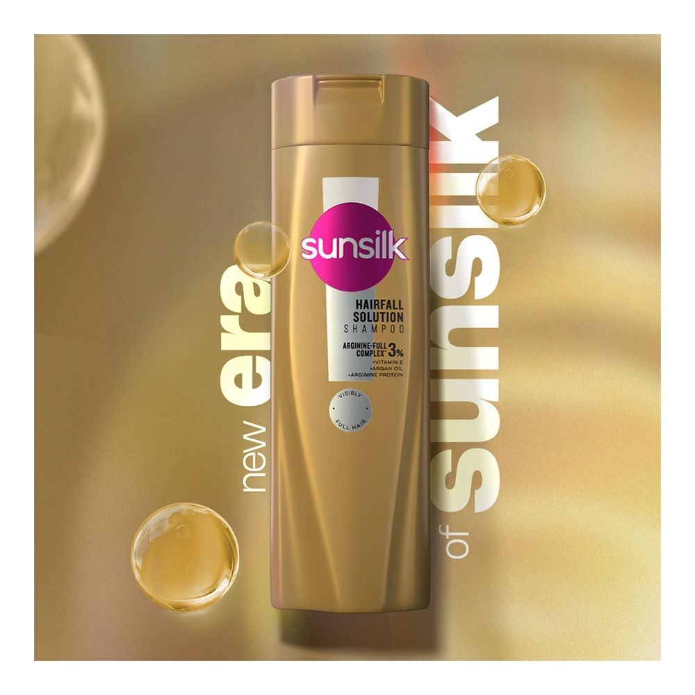 Sunsilk Hairfall Solution Arginine-Full Complex 3% Shampoo, For Hair Fall, 185ml - Main Image