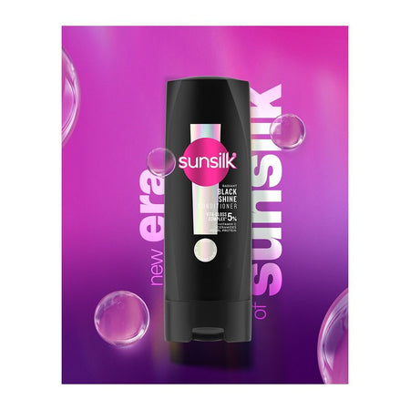Sunsilk Black Shine Vita-Gloss Complex 5% Conditioner, For Glossy Hair, 180ml - Main Image