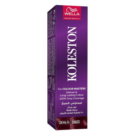 Wella Koleston Single, 304/6 Burgundy - Main Image