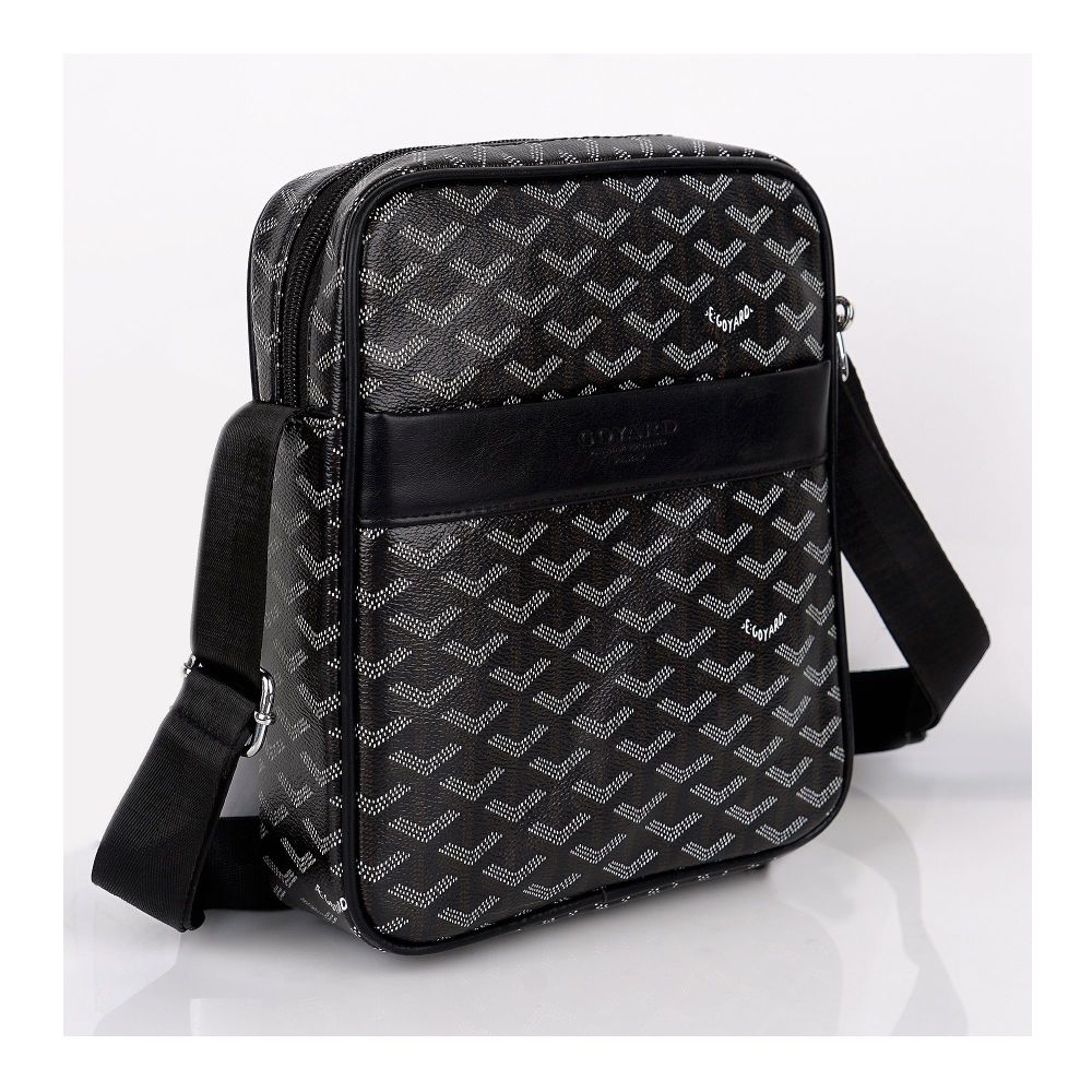 SJ Women's Crossbody Bag, Black, 0514C - Main Image