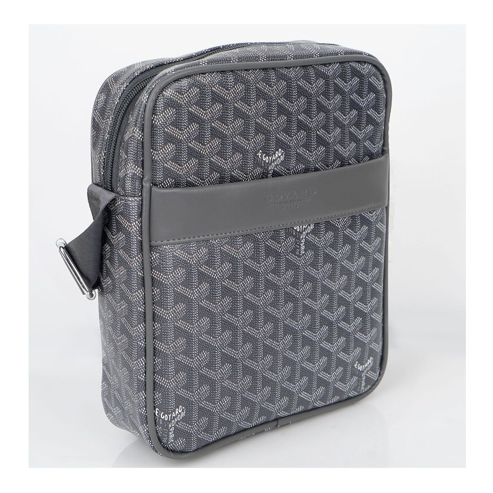 SJ Women's Crossbody Bag, Grey, 0514C - Main Image