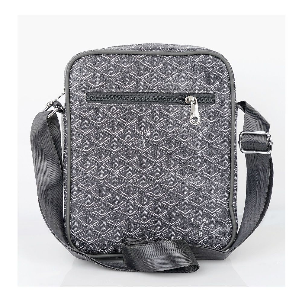 SJ Women's Crossbody Bag, Grey, 0514C - Image 2
