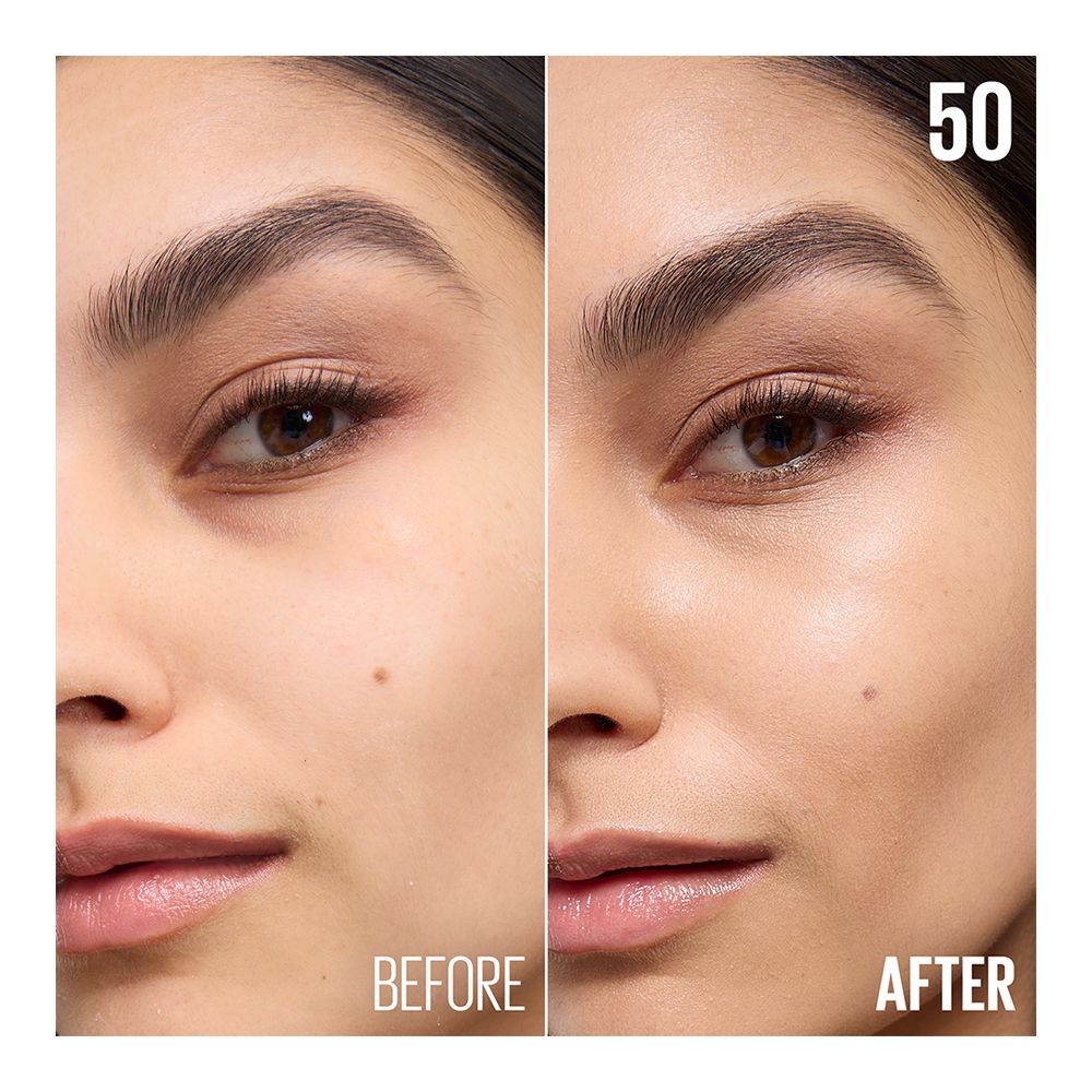 Maybelline Fit Me BB Nude Glow Cream, Sweatproof, SPF50, 50 - Image 3