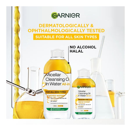 Garnier Skin Naturals Micellar Cleansing Water In Oil All In One, For All Types Of Skin, 125ml - Image 2