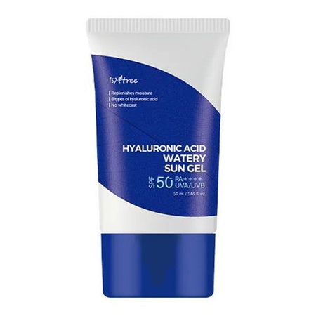 Isntree Hyaluronic Acid Watery SPF 50 Pa++++ Watery Sun Gel, UV Protection & Hydration Care, Hyaluronic Acid, 50ml - Main Image