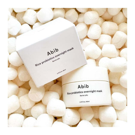 Abib Rice Probiotics Barrier Jelly Overnight Mask, Overnight Repair & Hydration Care, Rice Extract, 80ml - Main Image