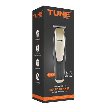 Tune Classic High-Precision Beard Trimmer, 1.5 Hours Runtime, TR-304 - Image 2
