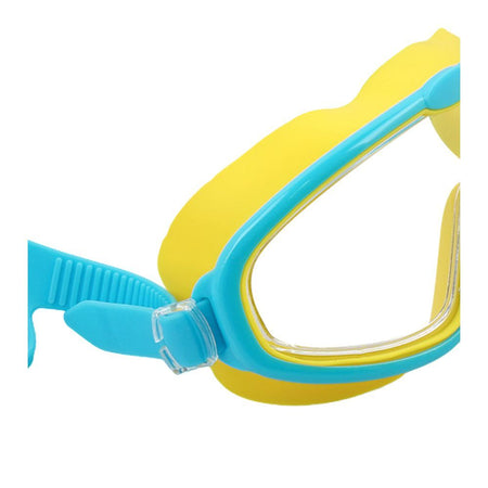 Swimming Goggles Wide Anti Fog UV Protection With Ear Plug, Sky Blue, 158RG - Image 2