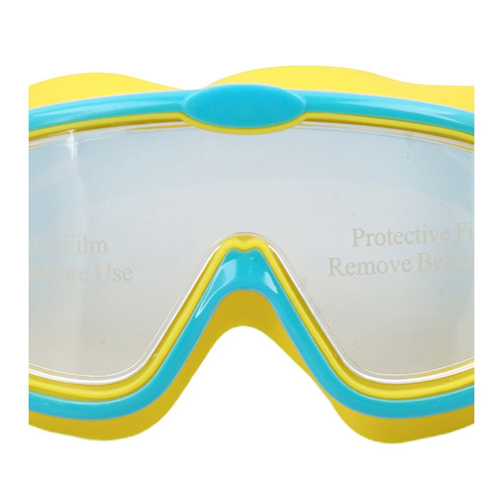 Swimming Goggles Wide Anti Fog UV Protection With Ear Plug, Sky Blue, 158RG - Image 4