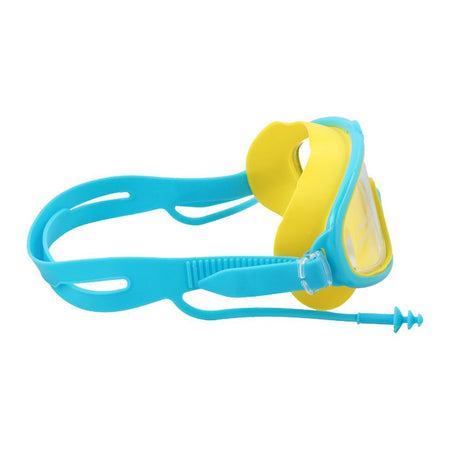 Swimming Goggles Wide Anti Fog UV Protection With Ear Plug, Sky Blue, 158RG - Image 5