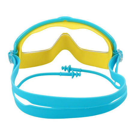 Swimming Goggles Wide Anti Fog UV Protection With Ear Plug, Sky Blue, 158RG - Image 6